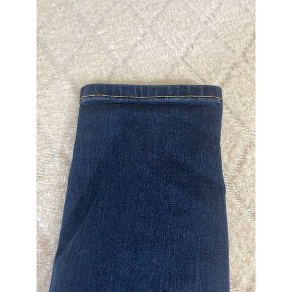April Girl Jeans Skinny Stretchy 30w 28L. Dark Blue Jeggings - Picture 6 of 12